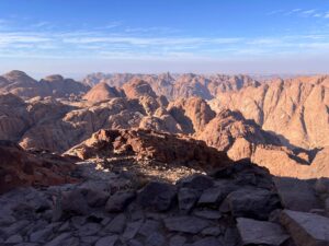 vistas mientras subidas a monte sinai kkarolina